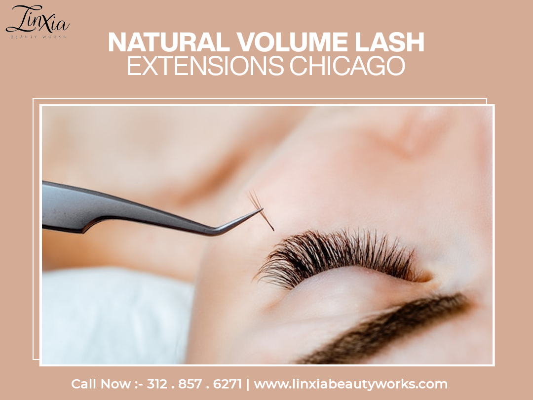 Natural Volume Lash Extensions Chicago